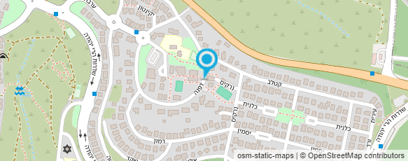 מפת הגעה אל דואר ישראל