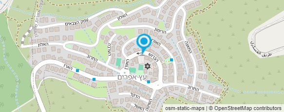 מפת הגעה אל דואר ישראל