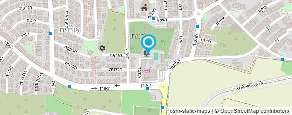 מפת הגעה אל דואר ישראל- מסירת דואר מפת הגעה אל דואר ישראל- מסירת דואר