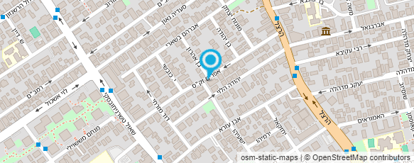 מפת הגעה אל דואר ישראל-מסירת דואר מפת הגעה אל דואר ישראל-מסירת דואר