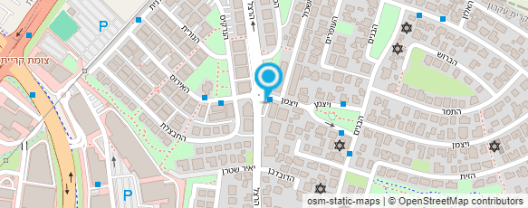 מפת הגעה אל דואר ישראל-מסירת דואר