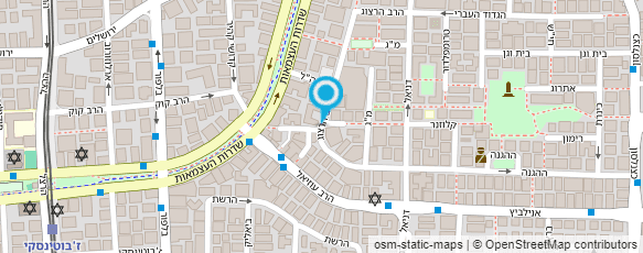 מפת הגעה אל עו"ד בן חיים ויקטוריה