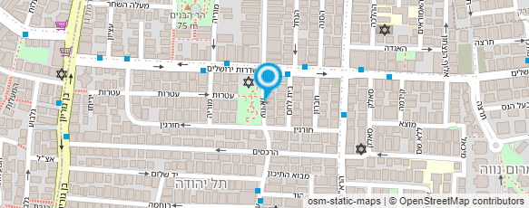 מפת הגעה אל גן חיות