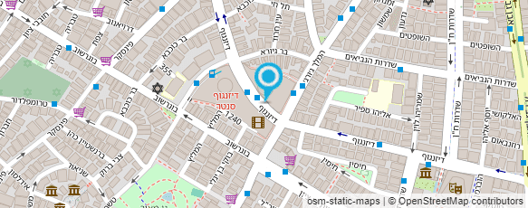 מפת הגעה אל דואר ישראל מפת הגעה אל דואר ישראל