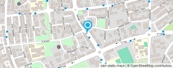 מפת הגעה אל א.א.מנעולן