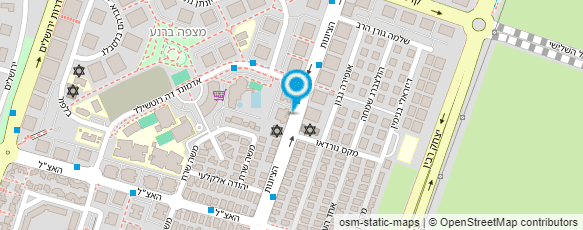 מפת הגעה אל חן סוריט קוסמטיקאית