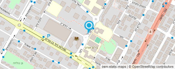 מפת הגעה אל הגן של נועה