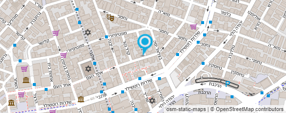 מפת הגעה אל עו"ד מונטיפיורי גילן שרון