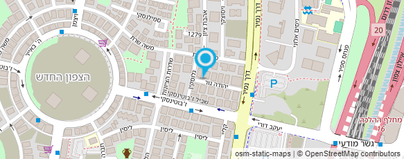 מפת הגעה אל פרופ' יעקב לומרנץ