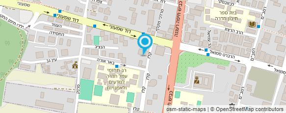 מפת הגעה אל בגינה ריהוט וגן