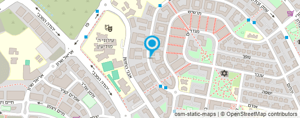 מפת הגעה אל קרן עיצוב גבות