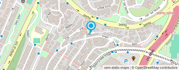 מפת הגעה אל כשמתוק ויוקרה נפגשים HS