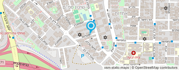 מפת הגעה אל גן ורד