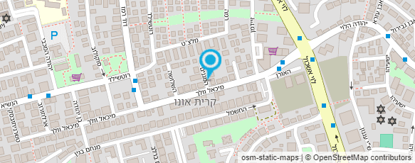 מפת הגעה אל עו"ד פלג  אסף