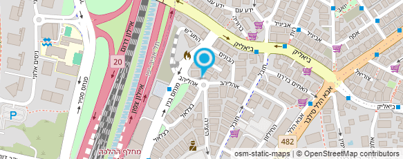 מפת הגעה אל עו"ד ישר שרית