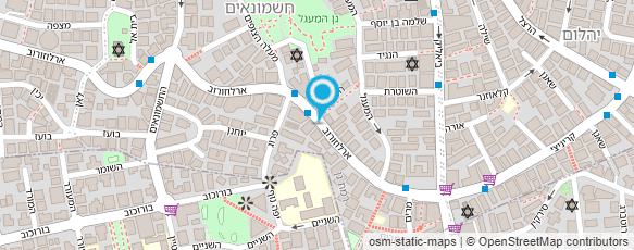 מפת הגעה אל דואר ישראל-מסירת דואר מפת הגעה אל דואר ישראל-מסירת דואר