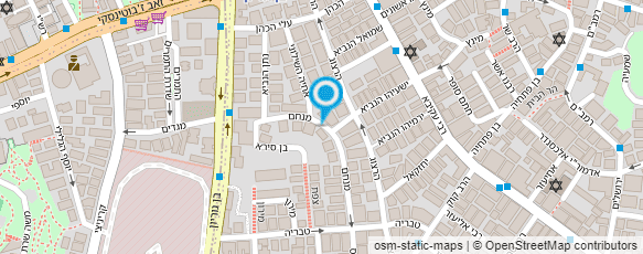 מפת הגעה אל עו"ד גולדשטיין אבי