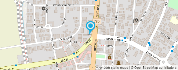 מפת הגעה אל קפה הבימה