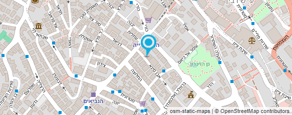 מפת הגעה אל לוי - לוסטיג אדריכלים