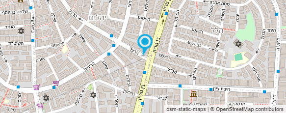 מפת הגעה אל ירון רושיחוצקי