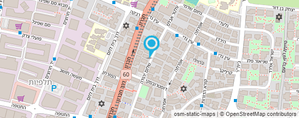 מפת הגעה אל פרופ' עדה זהר