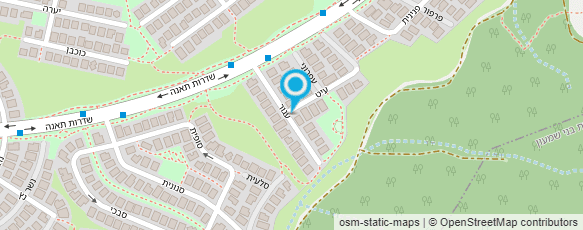 מפת הגעה אל אודי גביש