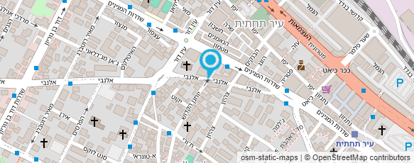 מפת הגעה אל עו"ד חורי עסאם