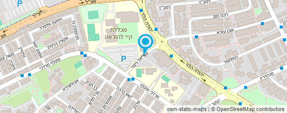 מפת הגעה אל מכללת קיי