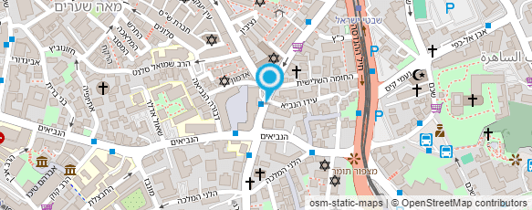 מפת הגעה אל עו"ד פרנק רבקי