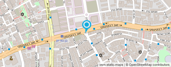 מפת הגעה אל דואר ישראל-מסירת דואר מפת הגעה אל דואר ישראל-מסירת דואר