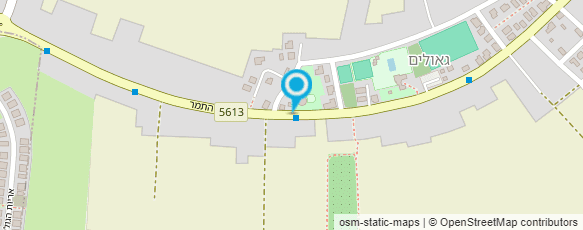 מפת הגעה אל דואר ישראל-מסירת דואר