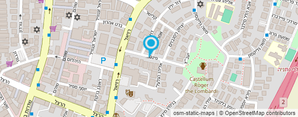 מפת הגעה אל דואר ישראל-מסירת דואר