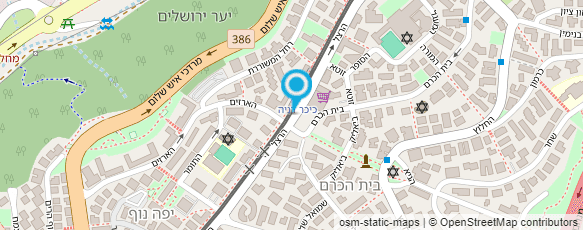 מפת הגעה אל בובי בורגר