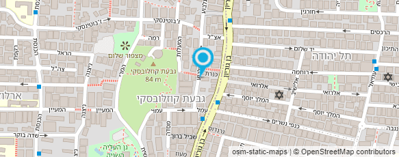 מפת הגעה אל אבי מזרחי קבלן