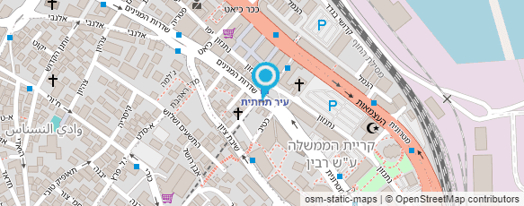 מפת הגעה אל עו"ד חזות ניר