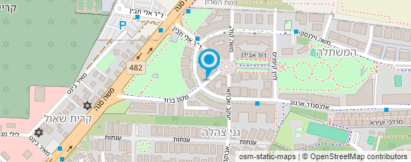 מפת הגעה אל עדה מאיר