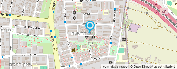 מפת הגעה אל רפאל שרותי גינון