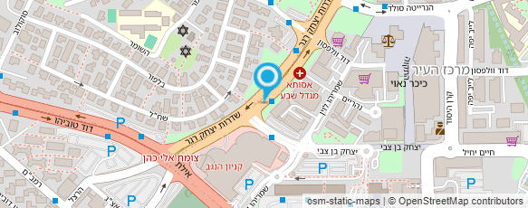 מפת הגעה אל שיפודי רוסקו