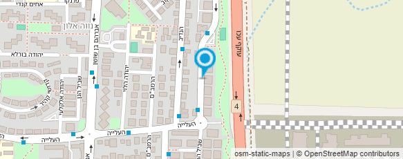 מפת הגעה אל נטע-לי אנשל