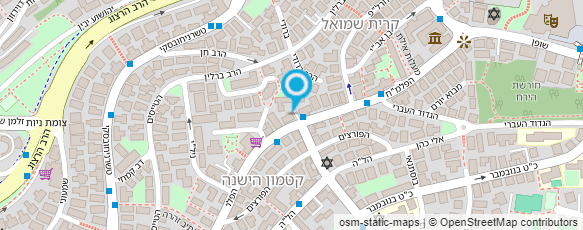 מפת הגעה אל אורנה יחזקאלי-פוקס
