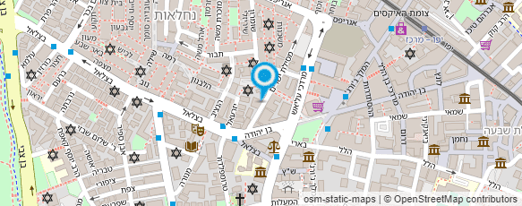 מפת הגעה אל ר.י.ק אדריכלים