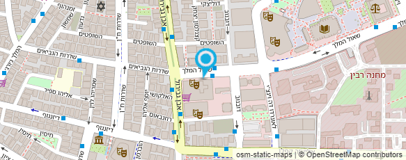 מפת הגעה אל הלבנונית אבו גוש