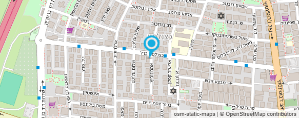 מפת הגעה אל צקי ישראלי