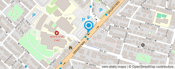 מפת הגעה אל פרופ' בריאן פרדמן