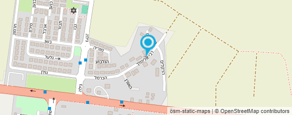 מפת הגעה אל שני אוסנברג