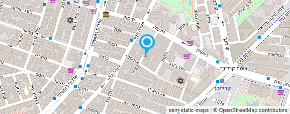 מפת הגעה אל דנה מור - הדמיה ממחושבת