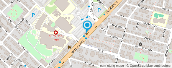 מפת הגעה אל ד''ר ארנון שוורץ