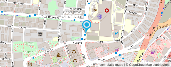 מפת הגעה אל פרופ' אביבי עירית מפת הגעה אל פרופ' אביבי עירית