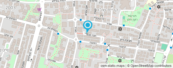 מפת הגעה אל גיא בן שחר טיפול בנוער ומבוגרים