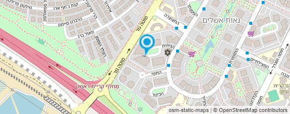 מפת הגעה אל נורית רז שוורץ